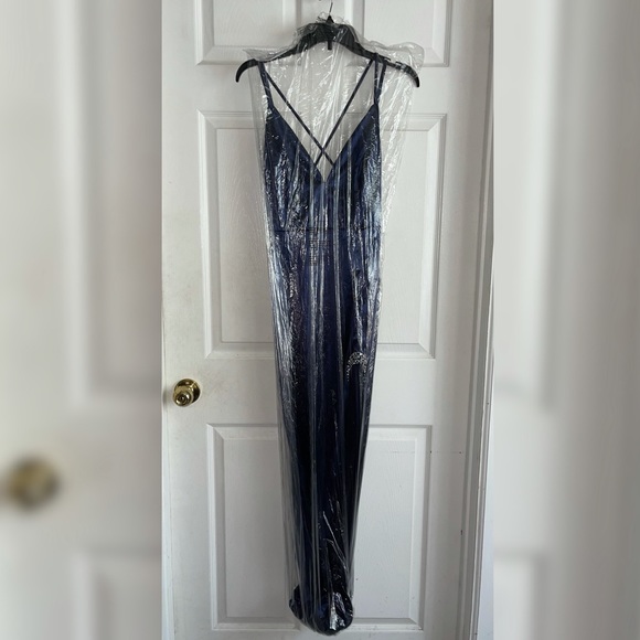 Navy blue dress - Picture 4 of 5